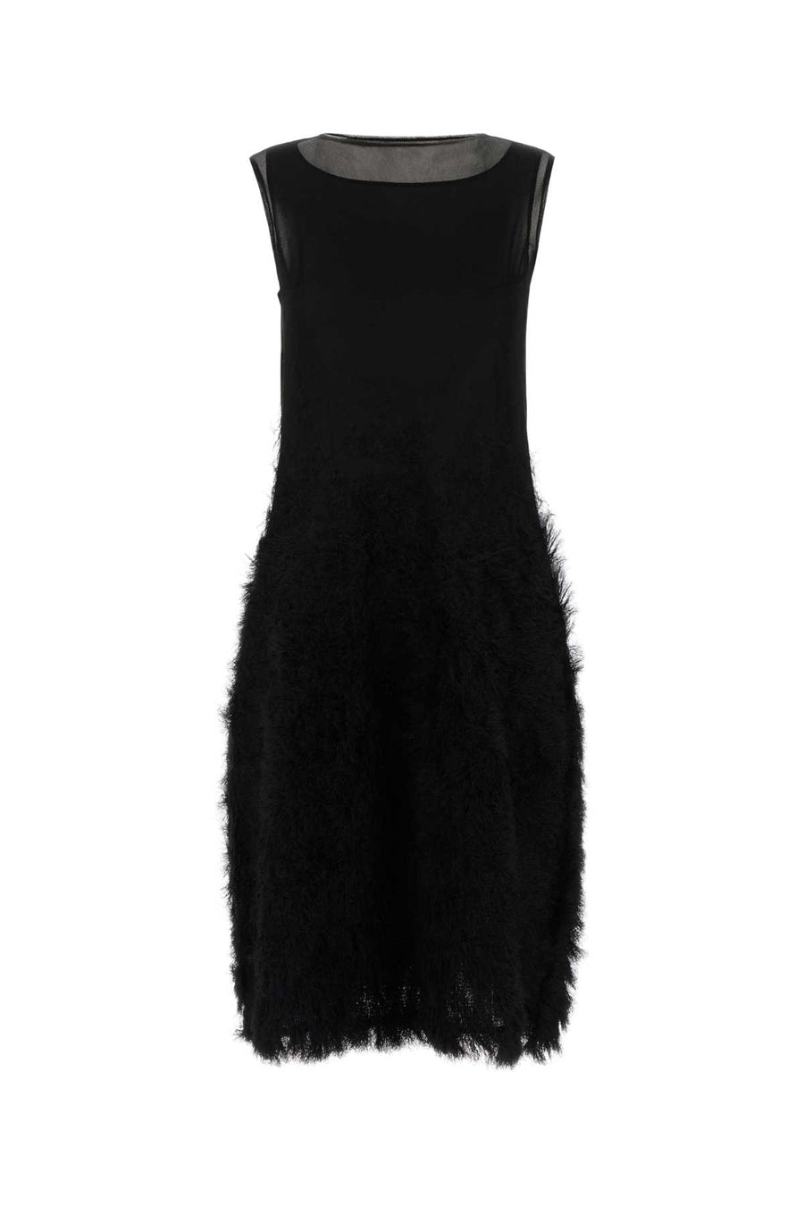 Maison Margiela Skirt Exterior: 100% Silk; Lining: 54% Acetate dress in black