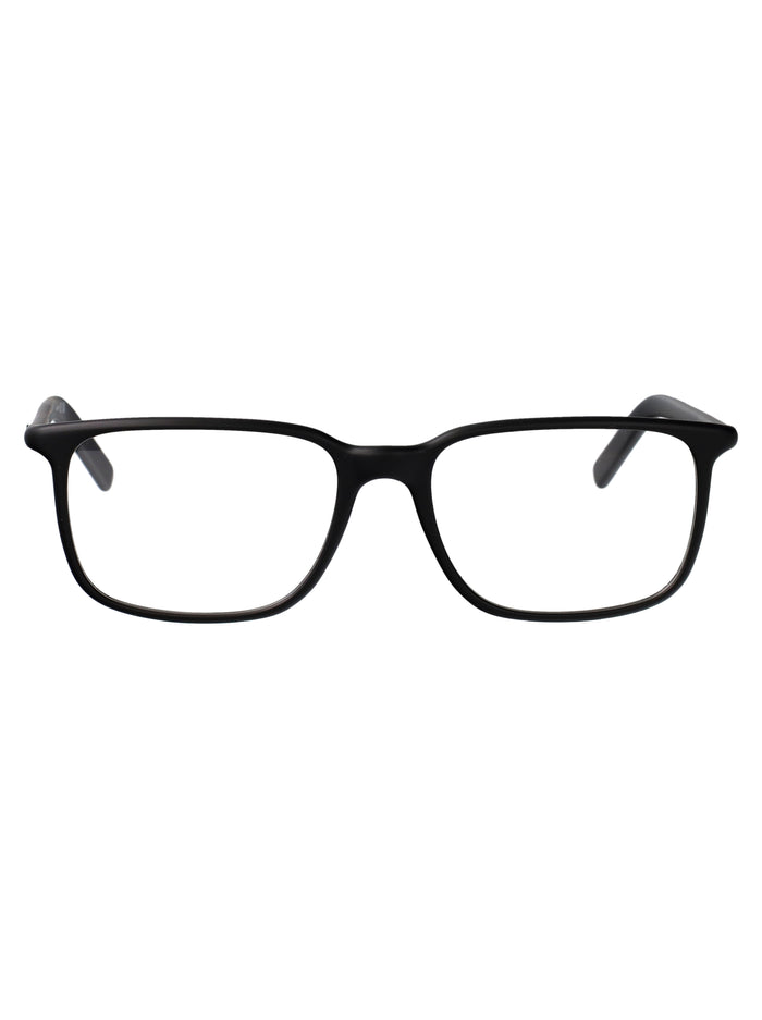 Mb0328o Black-black-transparent Acetate Optical