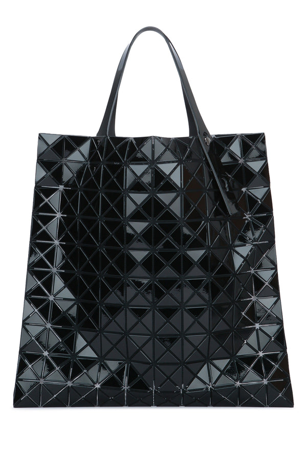Baobao Surface: polyvinyl chloride; Base: 100% polyester tote bag in black