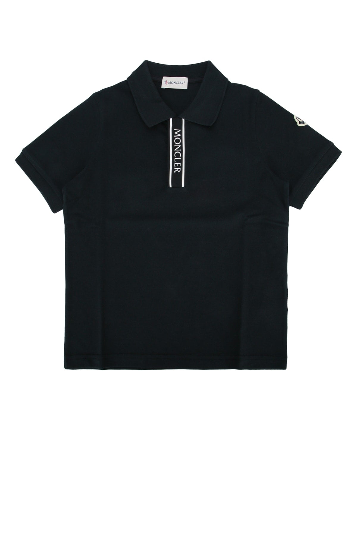 Ss Polo Black Base Fabric: Cotton