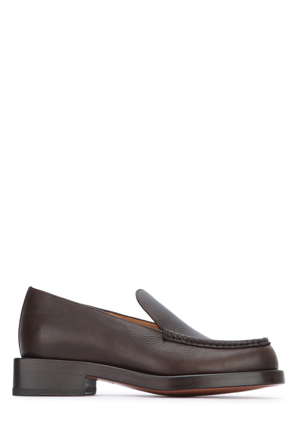 Jacquemus Mocassins 100% cow leather loafer in brown