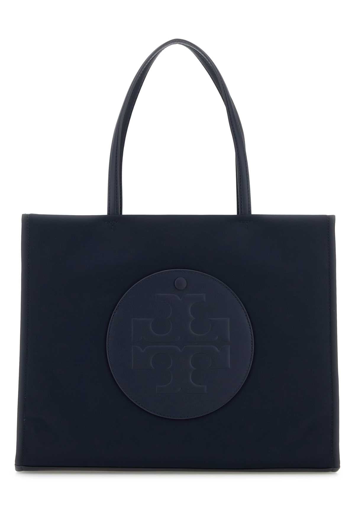 Midnight Blue Fabric Small Ella Shopping Bag Newnavy Borse A Mano