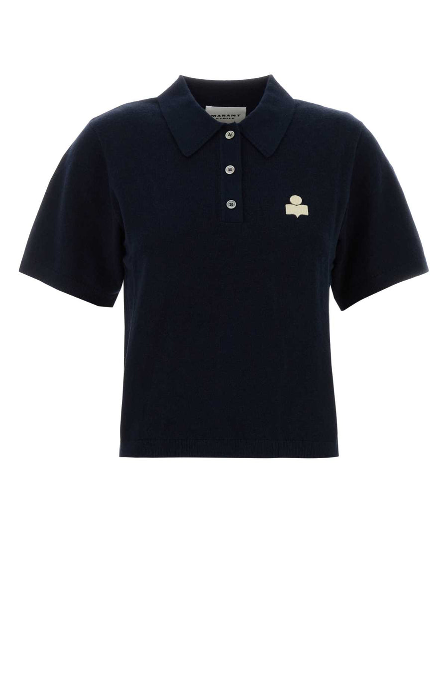 Isabel Marant Etoile 70% Cotton polo in navy