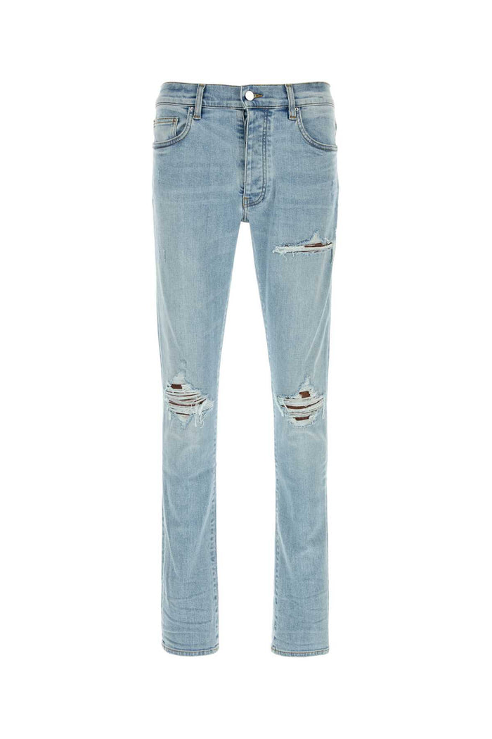 Stretch Denim Jeans Agedindigo