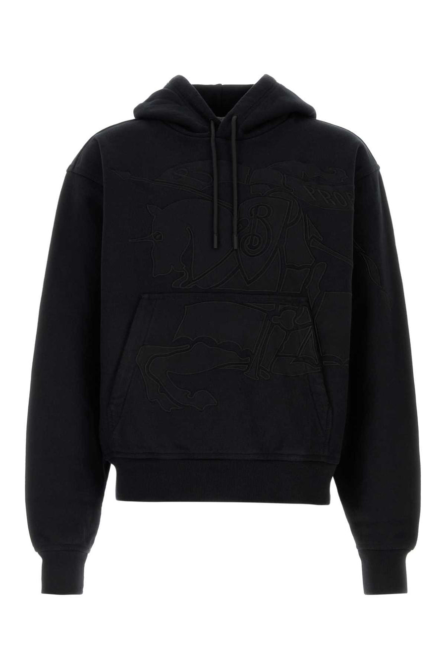 Burberry 93% Cotton sweatshirt in black