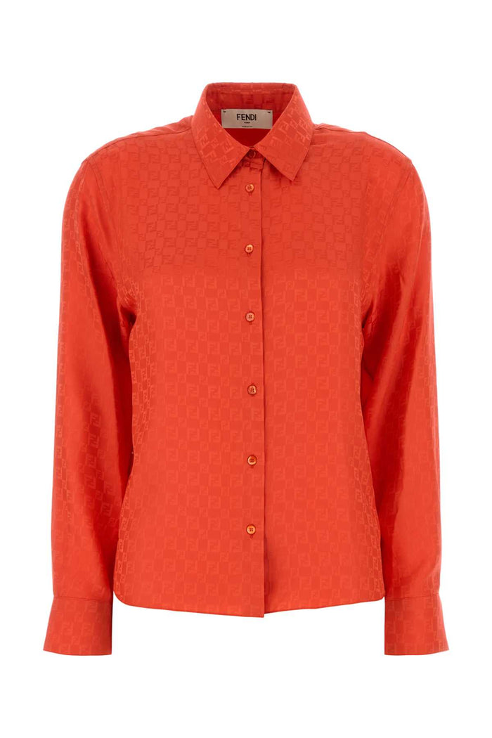 Colar Jacquard Shirt Bitter-25 Exterior: Silk Camicie