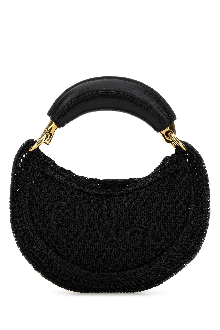 Chloé Summer 73% viscose mini bag in black