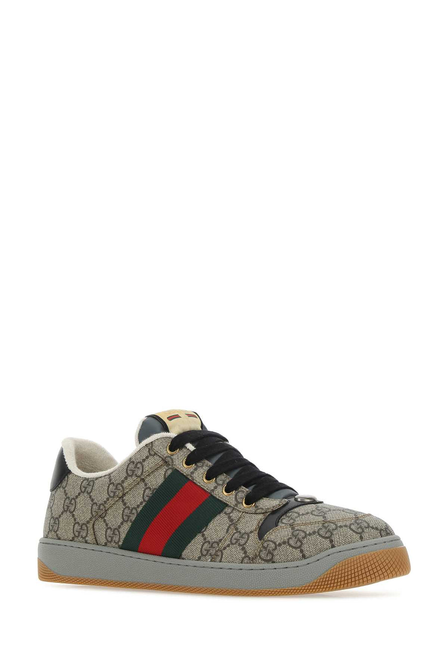 Gucci Shoes Polyurethane 60% sneaker in beige
