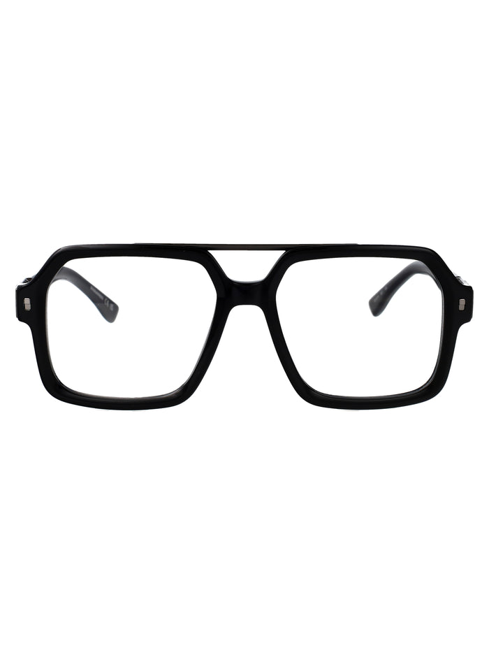 D2 0174 807 Black Acetate Optical