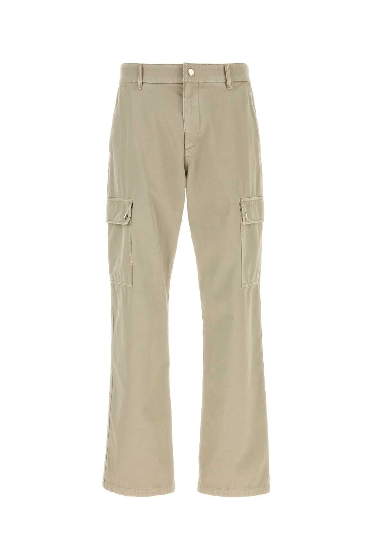 Cappuccino Cotton Cargo Pant Heron Exterior: Pantaloni