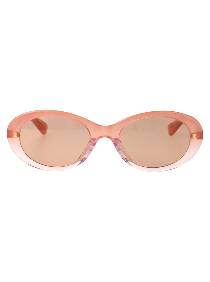 Pink-pink-pink Recycled Acetate Sunglasses