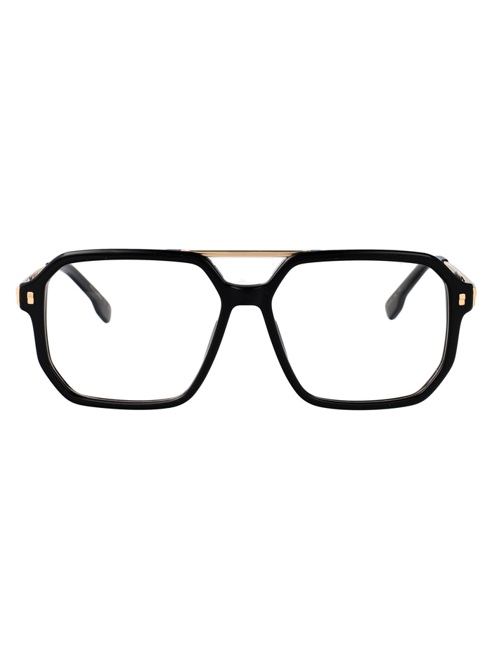 D2 0123 2m2 Black Gold Acetate Optical