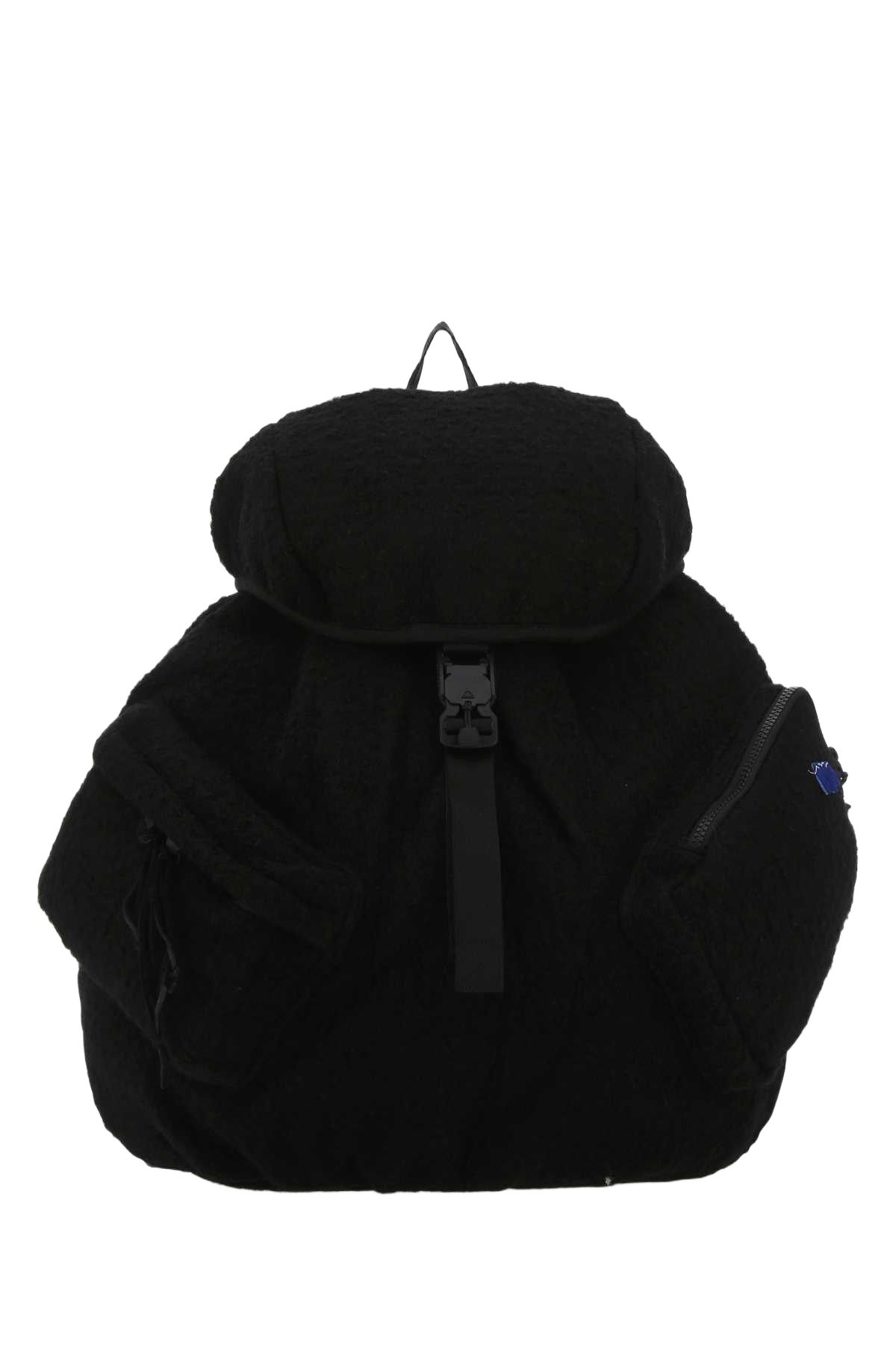Black Boucle Backpack Zaini