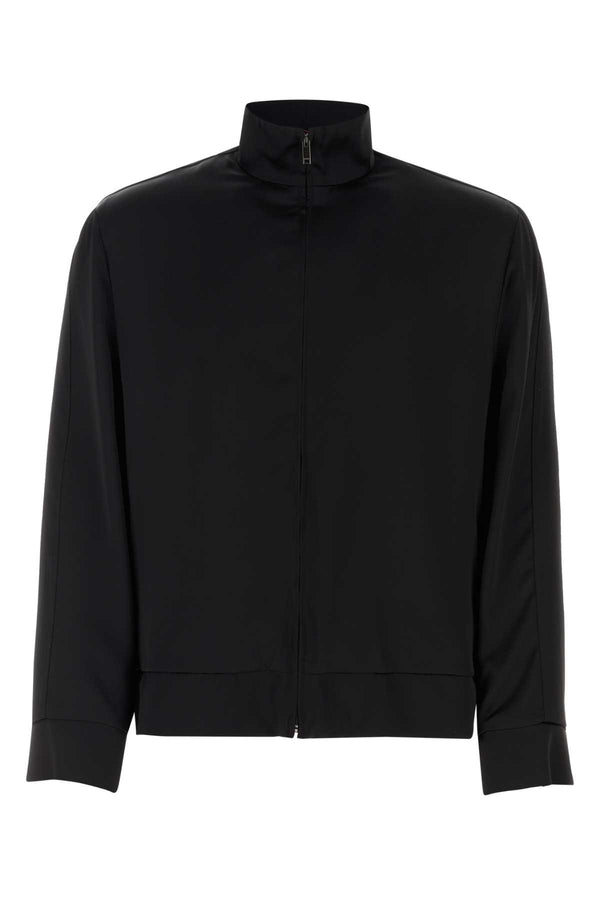 Valentino Garavani Exterior: 100% Viscose sweatshirt in black