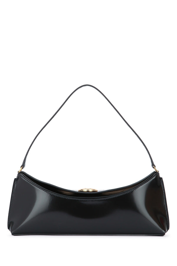 Jacquemus Calisso 100% calf leather shoulder bag in black