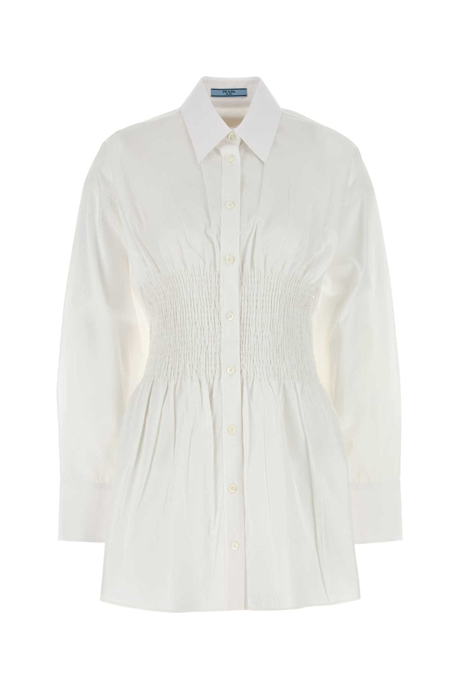Prada 100% Cotton shirt in white