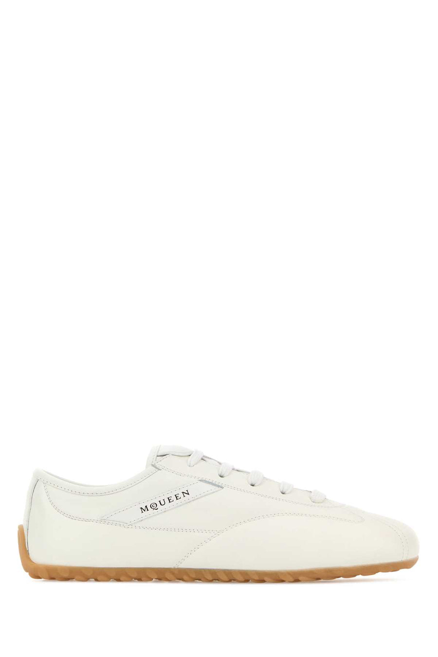 Alexander McQueen Exterior: 100% Calf sneaker in white