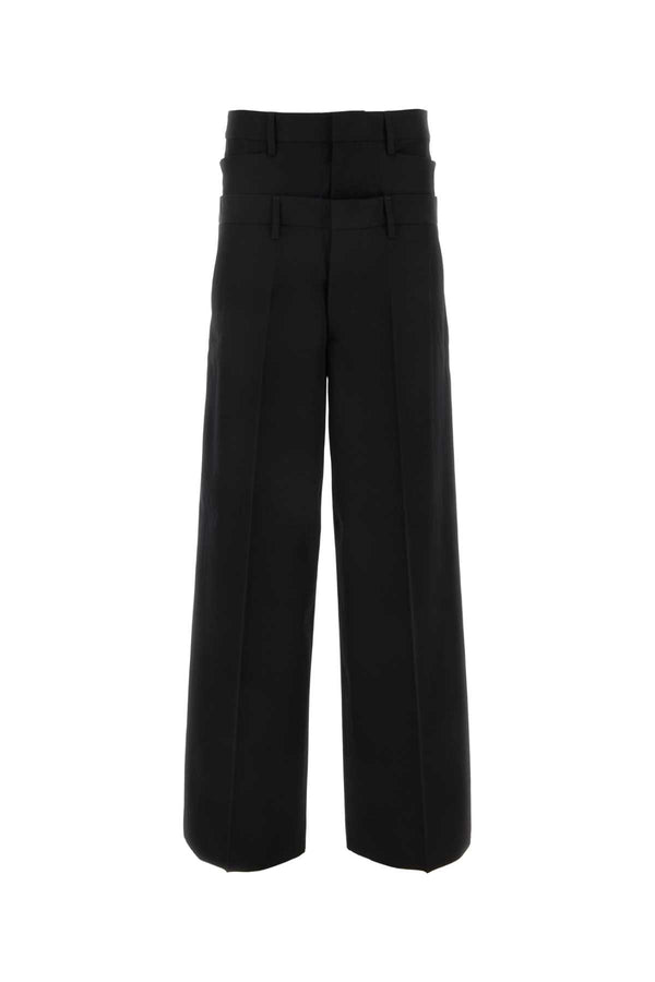 Dsquared2 Wool trousers in black