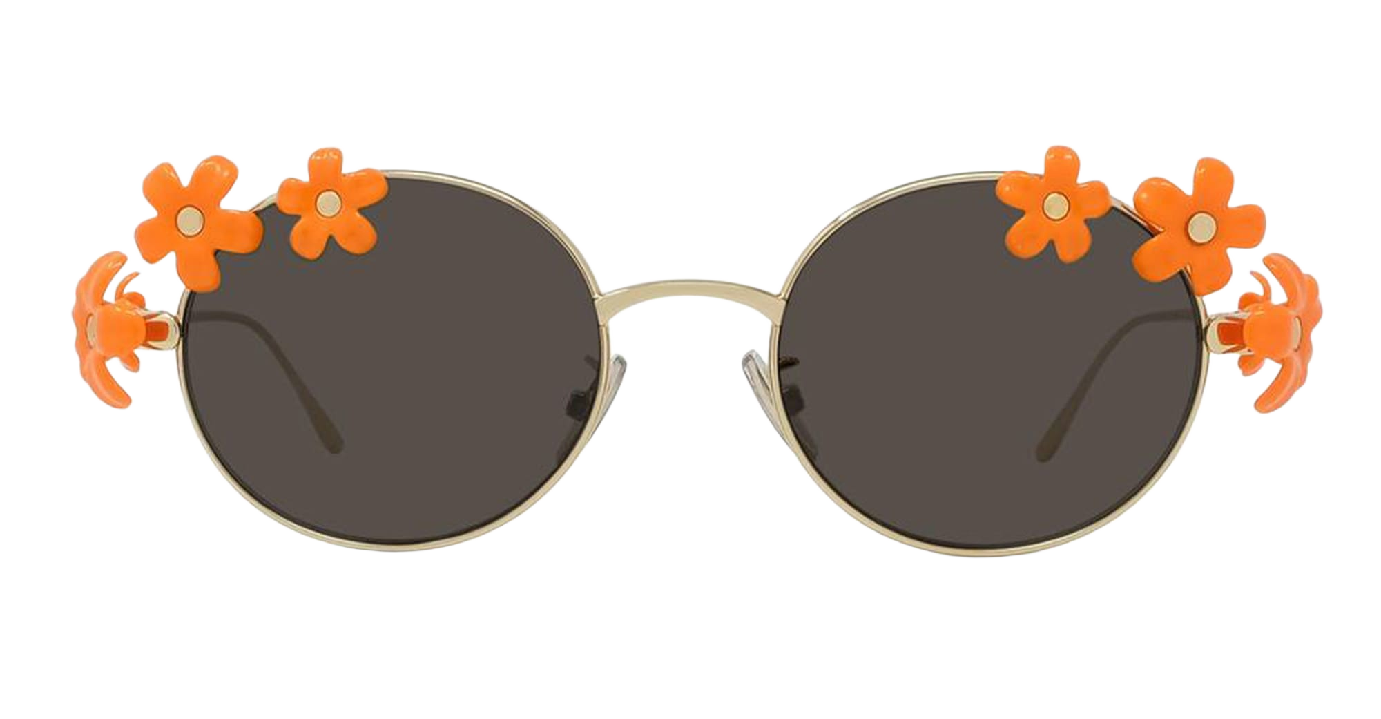 Signature Lw40173u - Gold Orange Metal Sunglasses