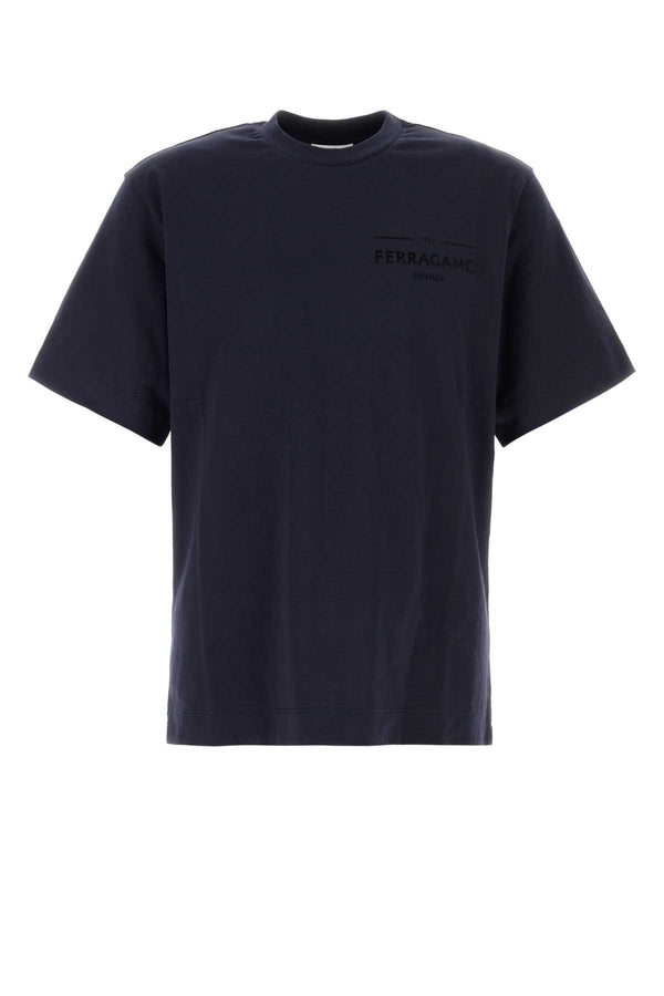 3886300newnavy Exterior: Cotton T-shirt