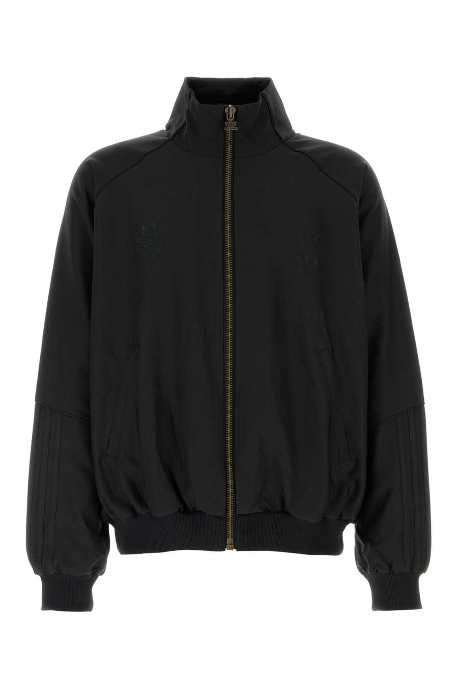 Black Twill Adidas By Willy Chavarria Oversize Sweatshirt Exterior: Polyester Elastane Felpe