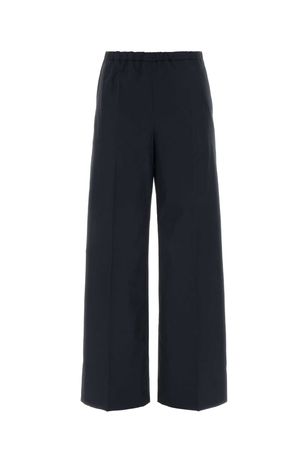 Midnight Blue Cotton Pant 742 Exterior: Pantaloni