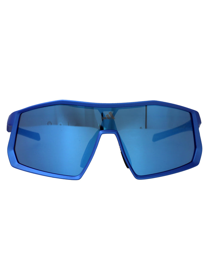Sp0123 Blu Op / Specchiato Injected Sunglasses