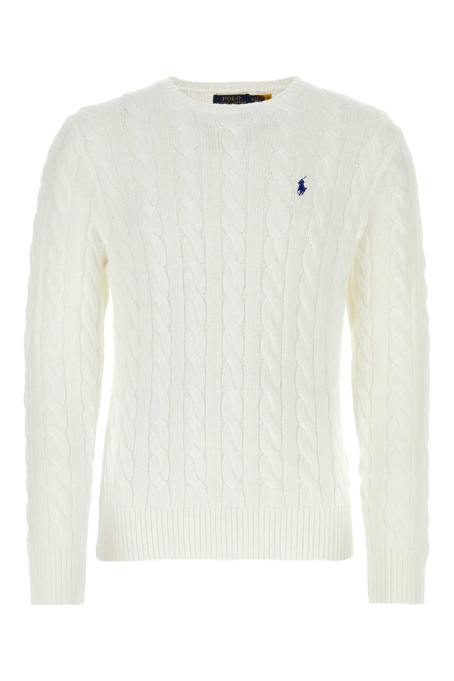Polo Ralph Lauren Driver 100% Cotton sweater in white