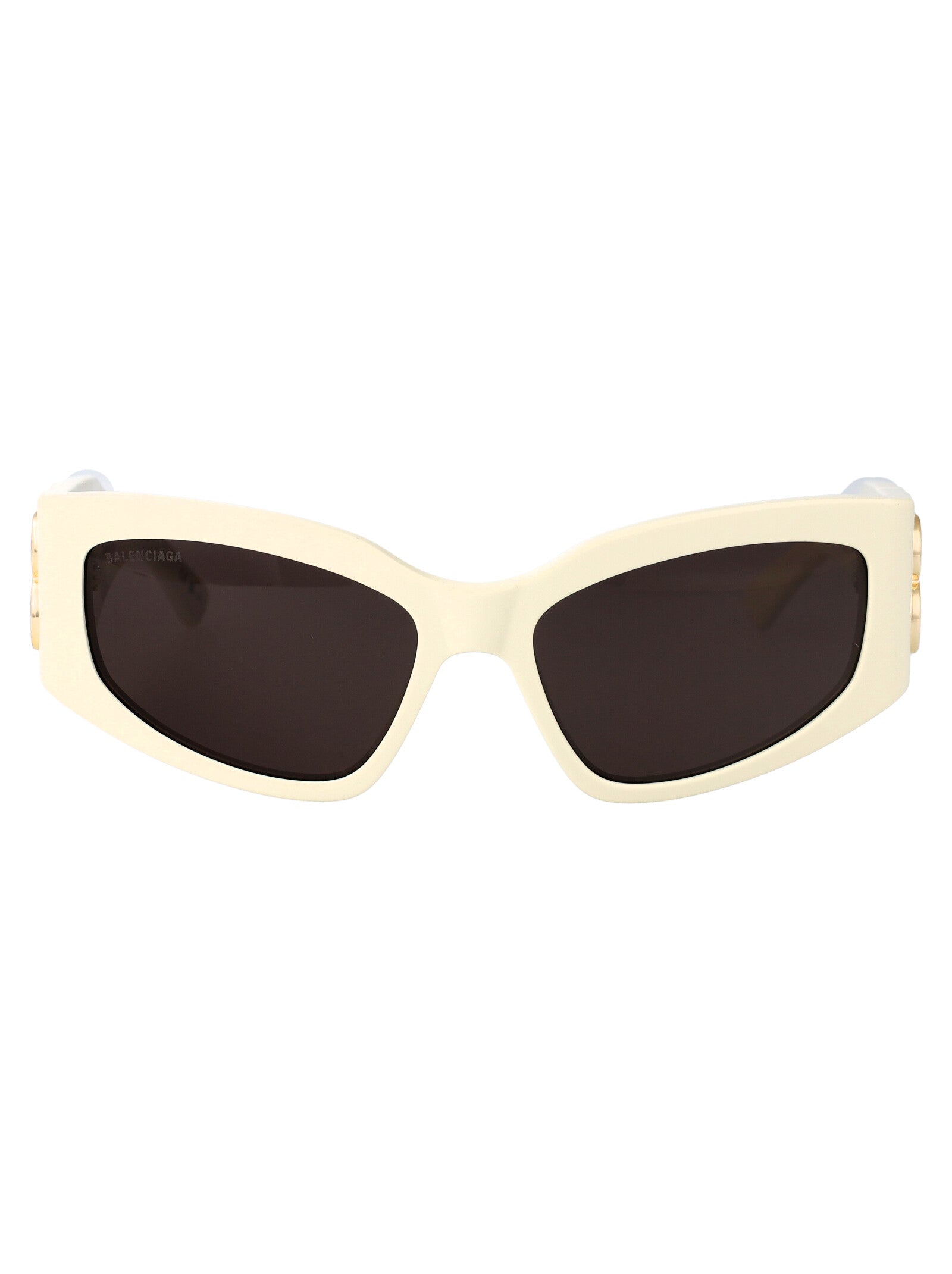 Bb0321s 010 Ivory-ivory-grey Acetate Sunglasses