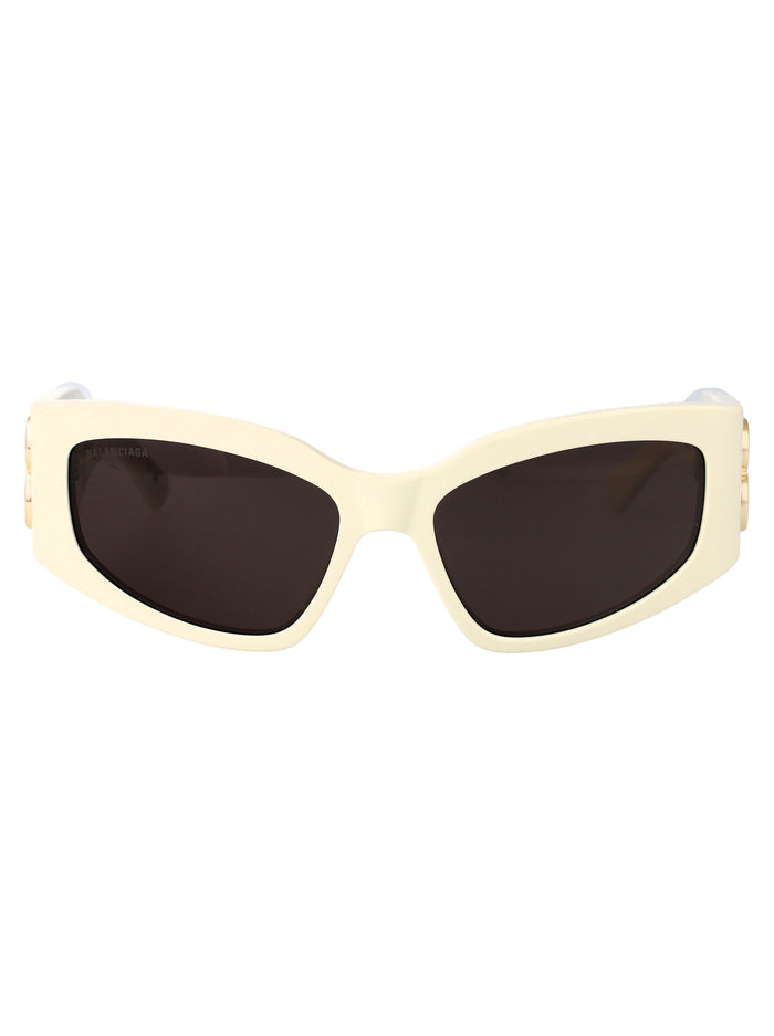 Bb0321s 010 Ivory-ivory-grey Acetate Sunglasses