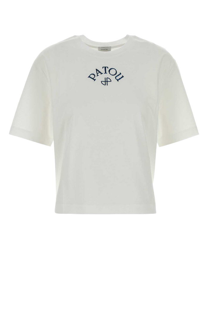 White Cotton T-Shirt Exterior