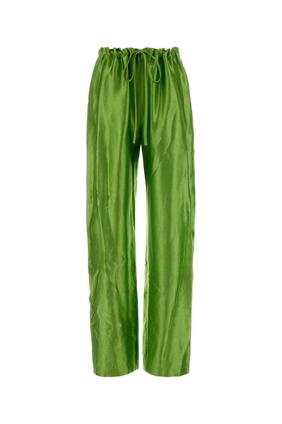 Khaite Pant 59% Viscose 41% Cupro trouser in green