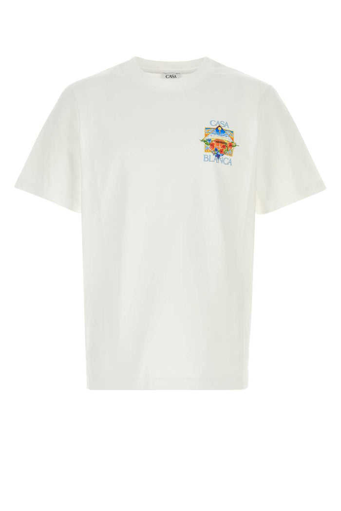 Flowercourticon Exterior: Organic Cotton T-shirt