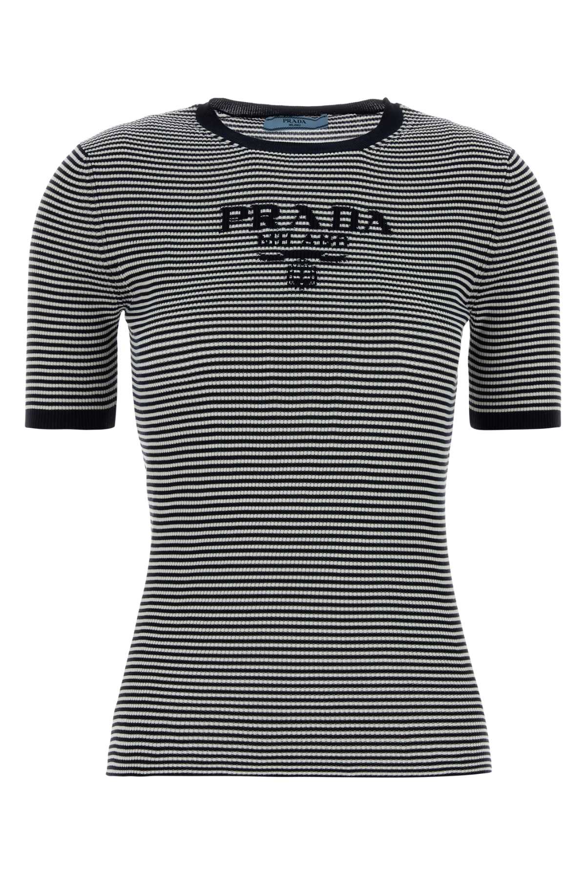 Blu+bianco Exterior: Recycled Silk T-shirt