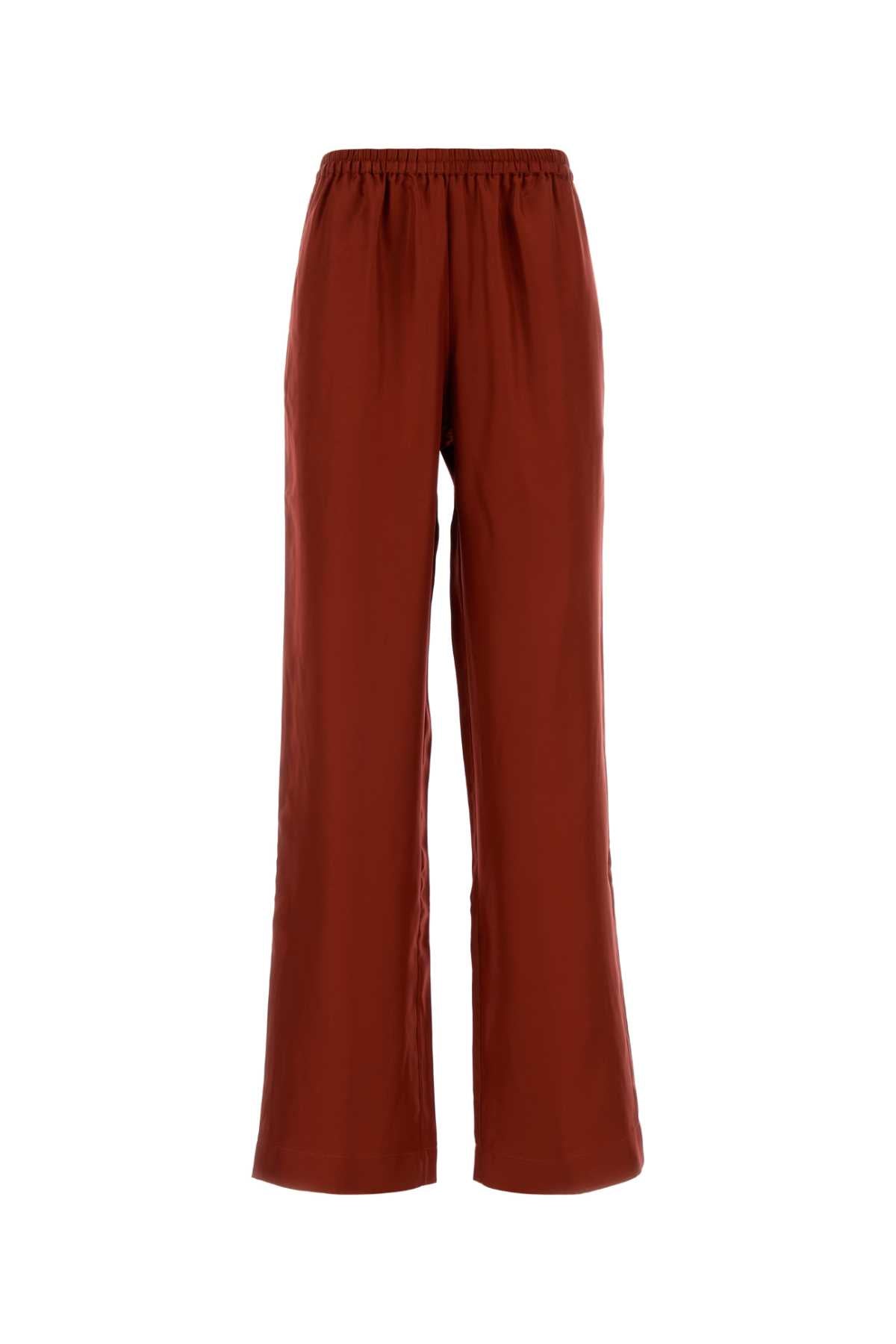 Aleralds Red Exterior: Silk Pantaloni