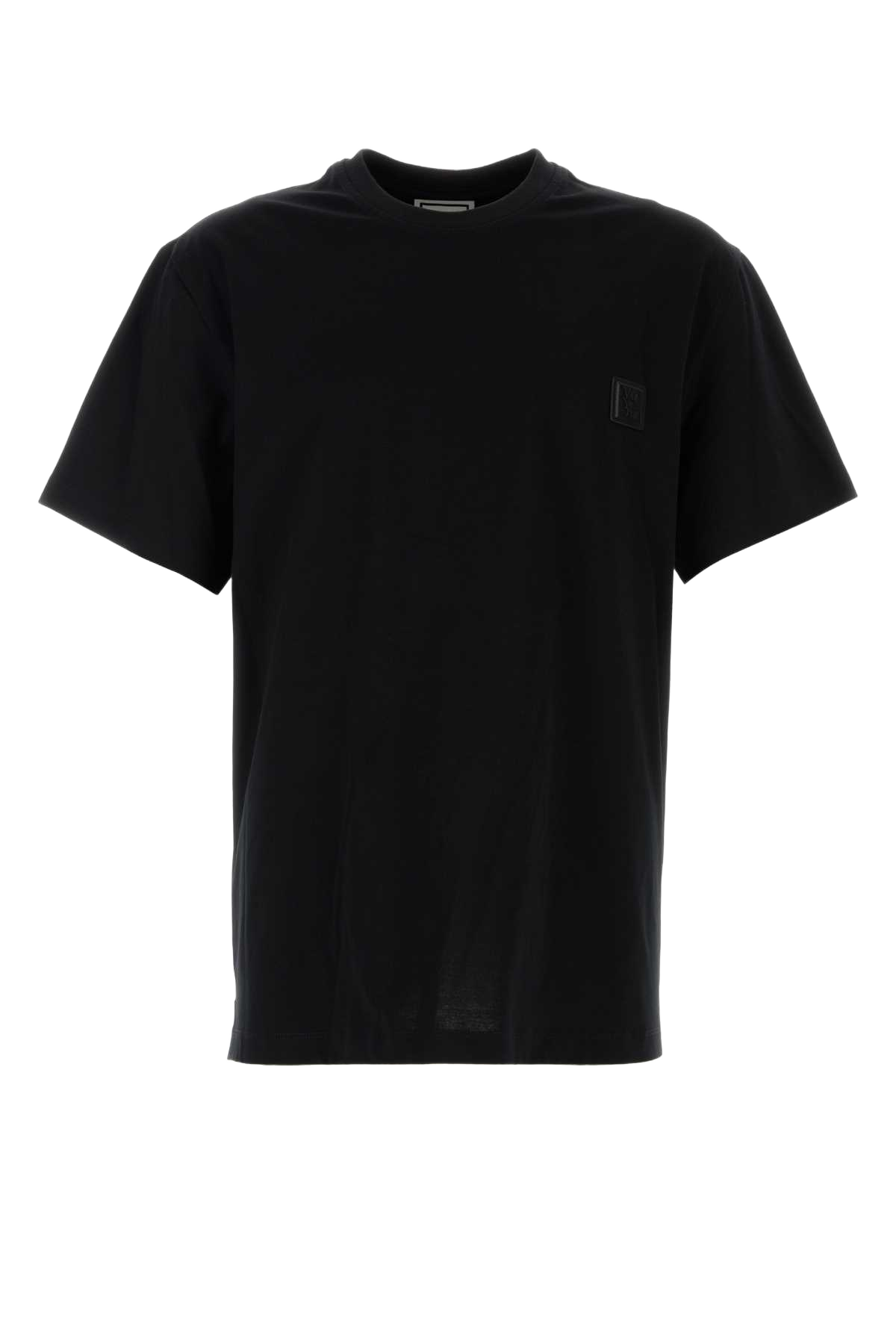 Black Cotton T-Shirt Exterior