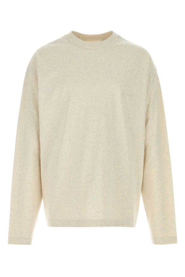 Fear Of God Essential Long 100% Cotton t-shirt in beige