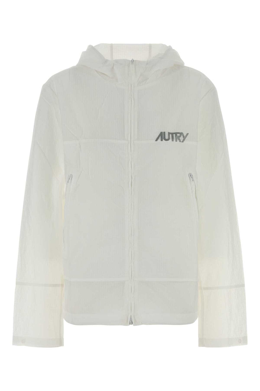 Autry Full 100% Nylon jacket in white