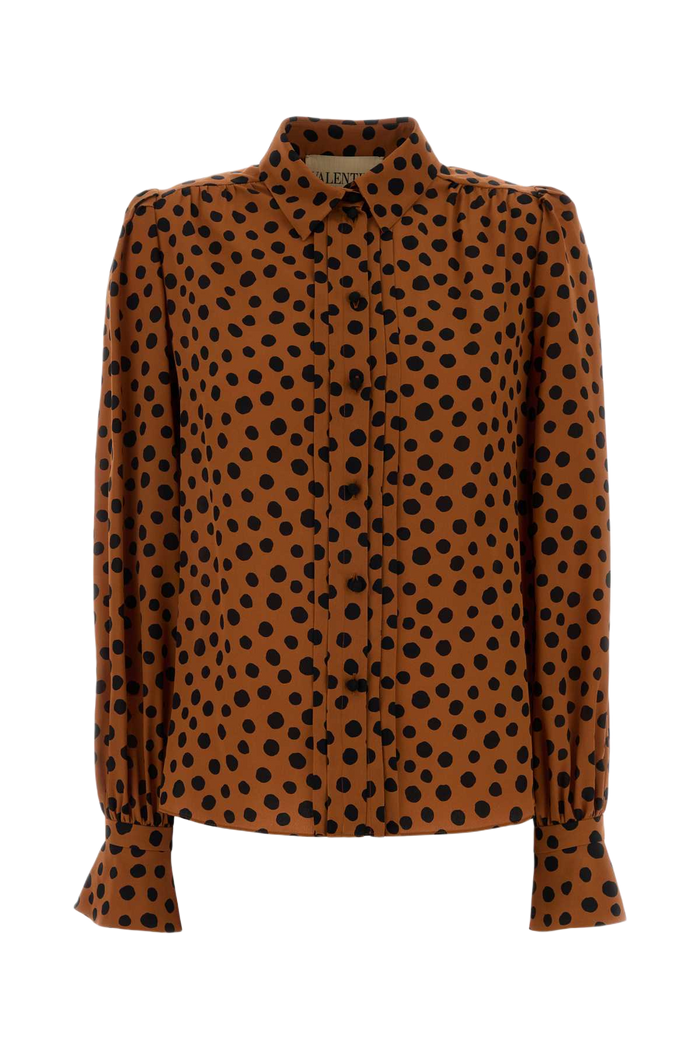 Printed Silk Shirt Choconero Camicie