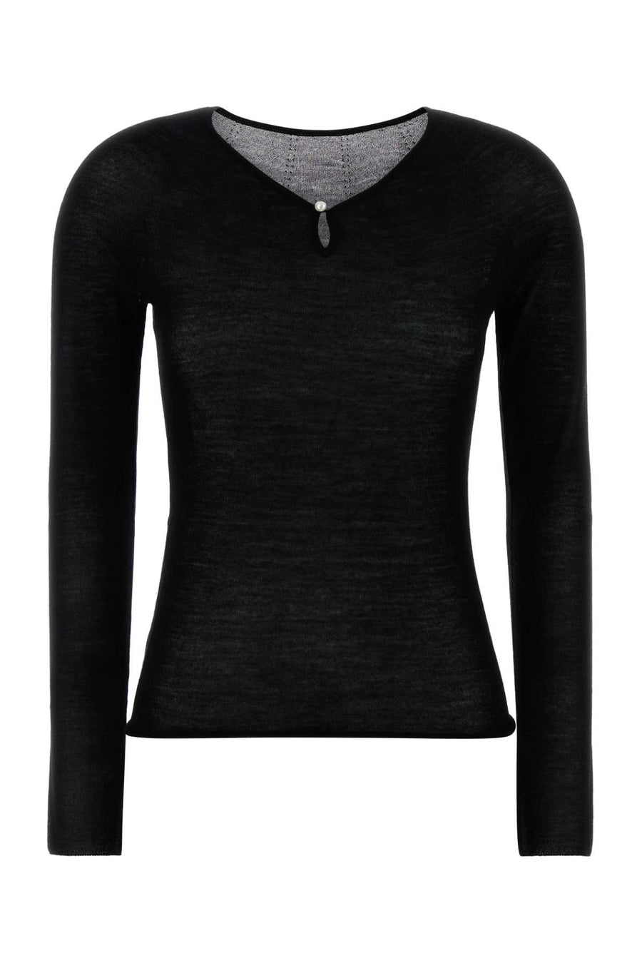 Carven 100% Wool sweater in black