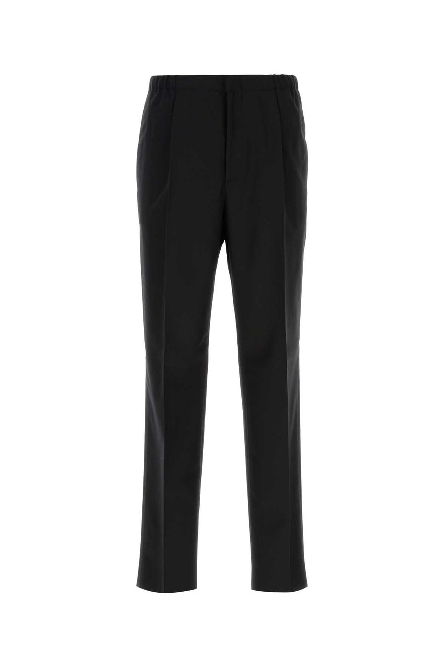 Fendi 100% Wool trousers in black