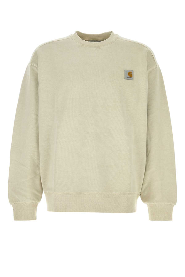 Carhartt Wip Sweatshirt 100% Cotton sweatshirt in beige