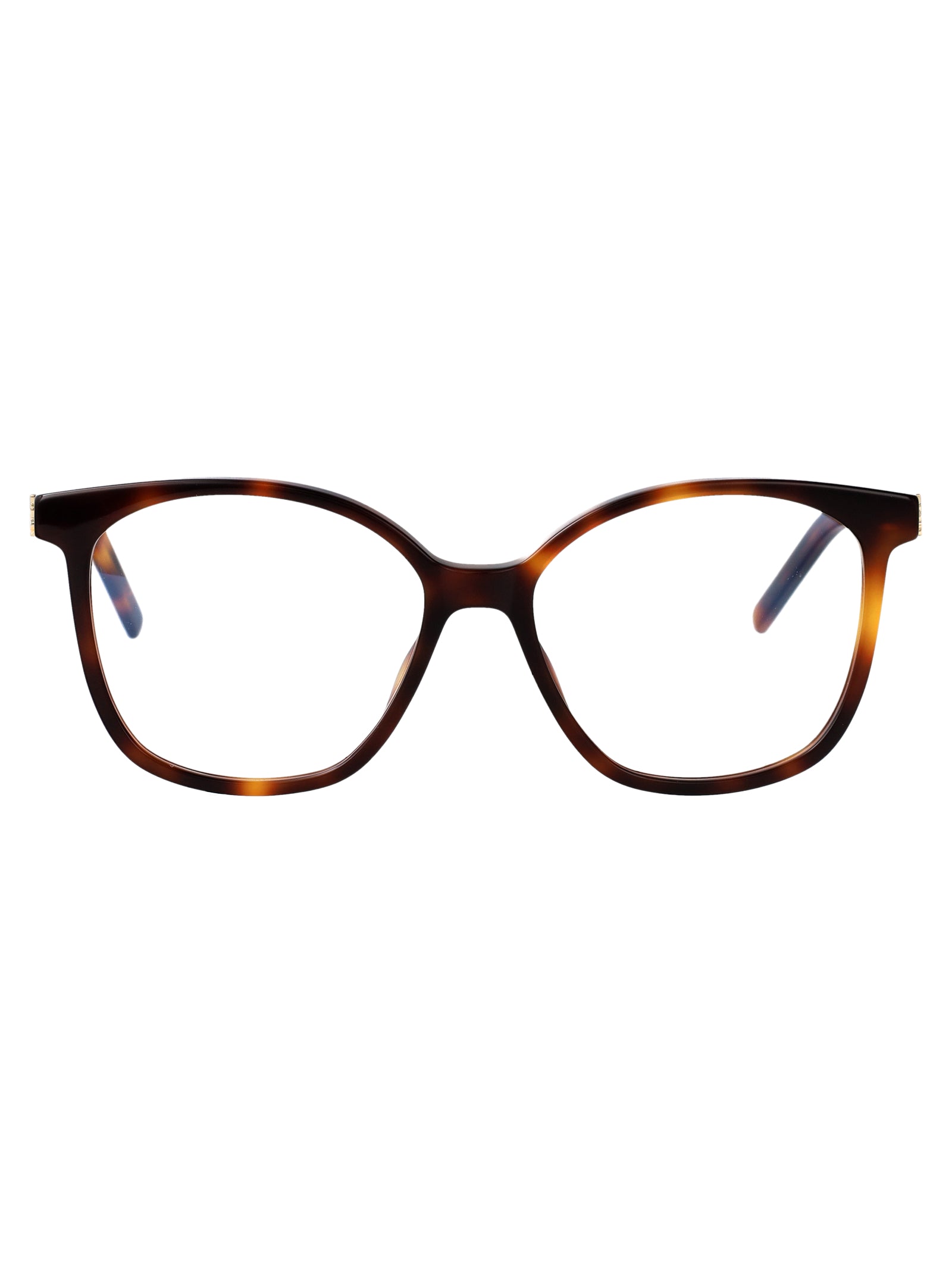 Sl M162 003 Havana-havana-transparent Acetate Optical
