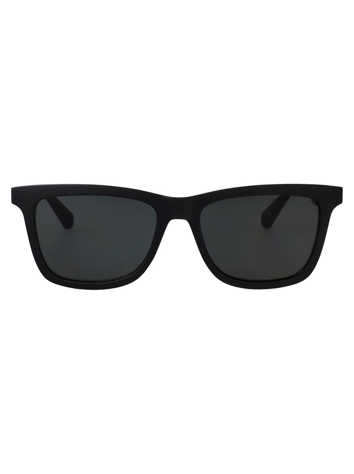 Ckj24601sn 2 Matte Black Injected Sunglasses