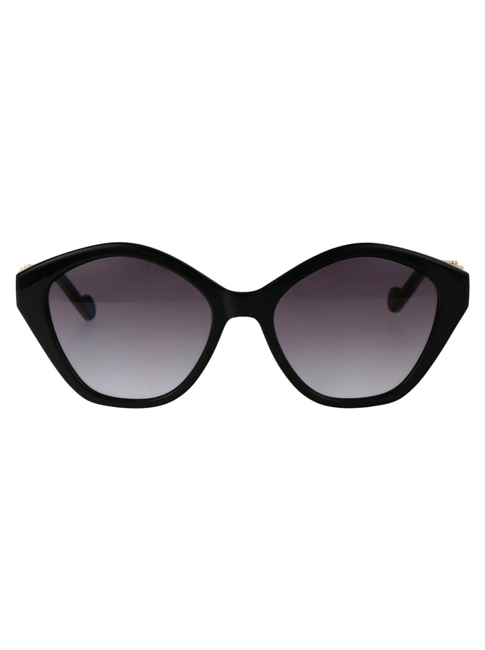 Lj770s 001 Black Acetate Sunglasses
