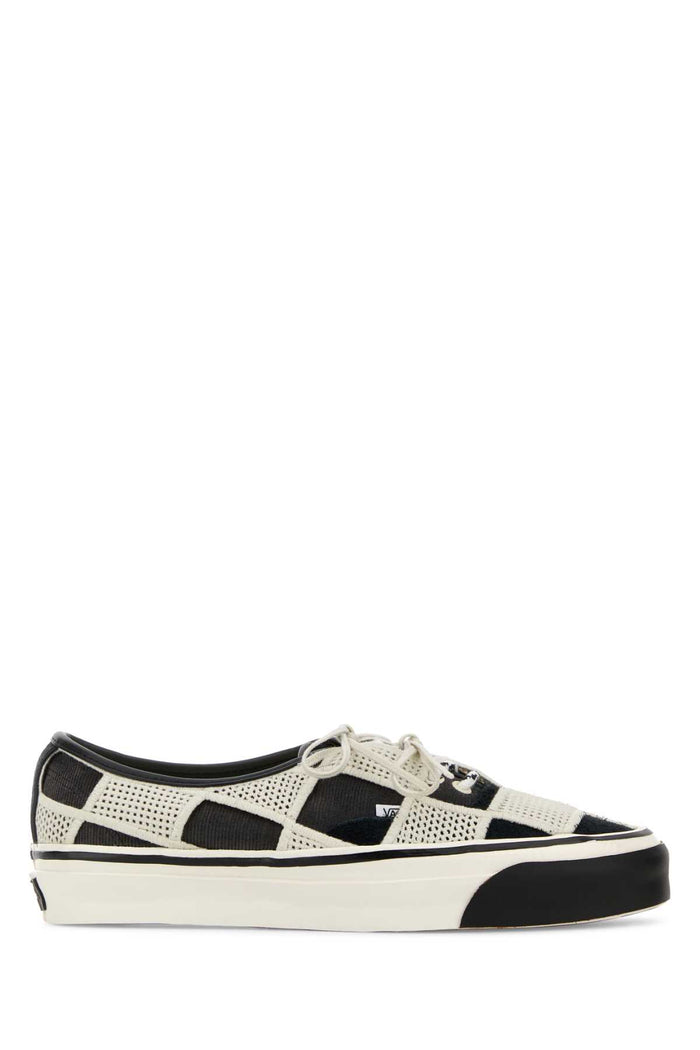 Multicolor Corduroy And Flannel Lx Authentic Sneakers Blackegret
