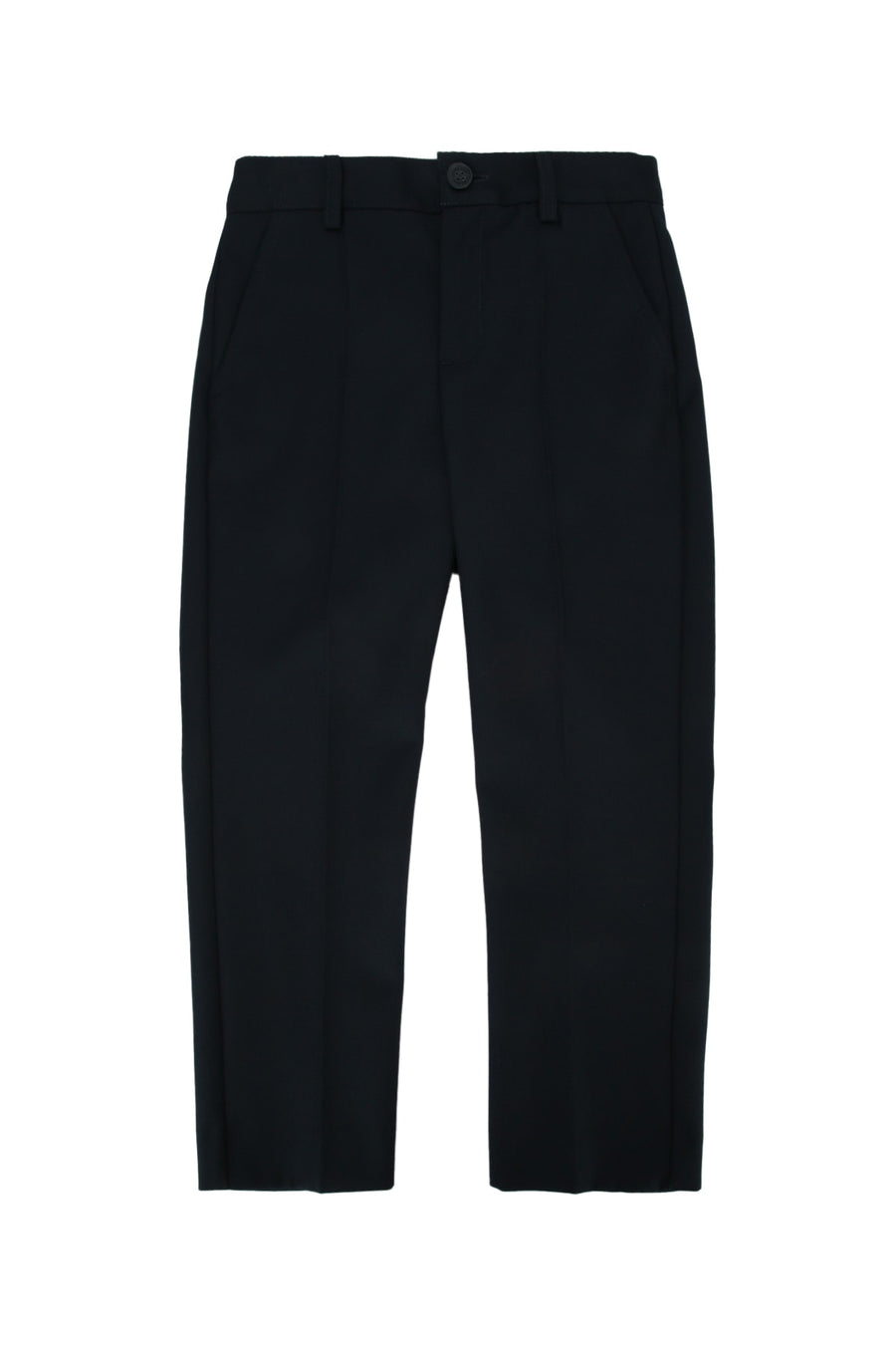 Golden Goose Kids Main fabric: 55% polyester trousers in navy