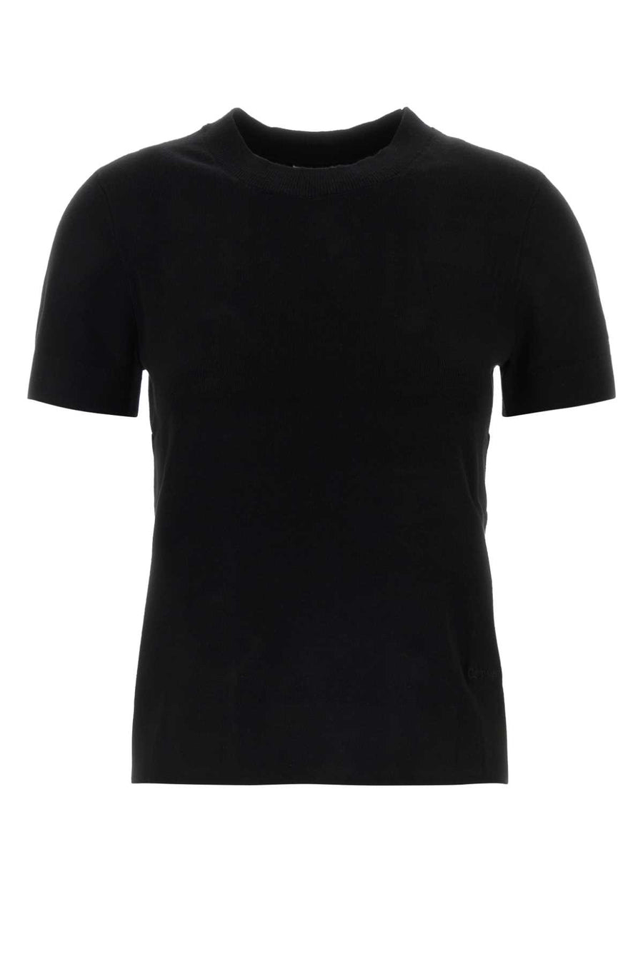 Calvin Klein 72% Viscose t-shirt in black