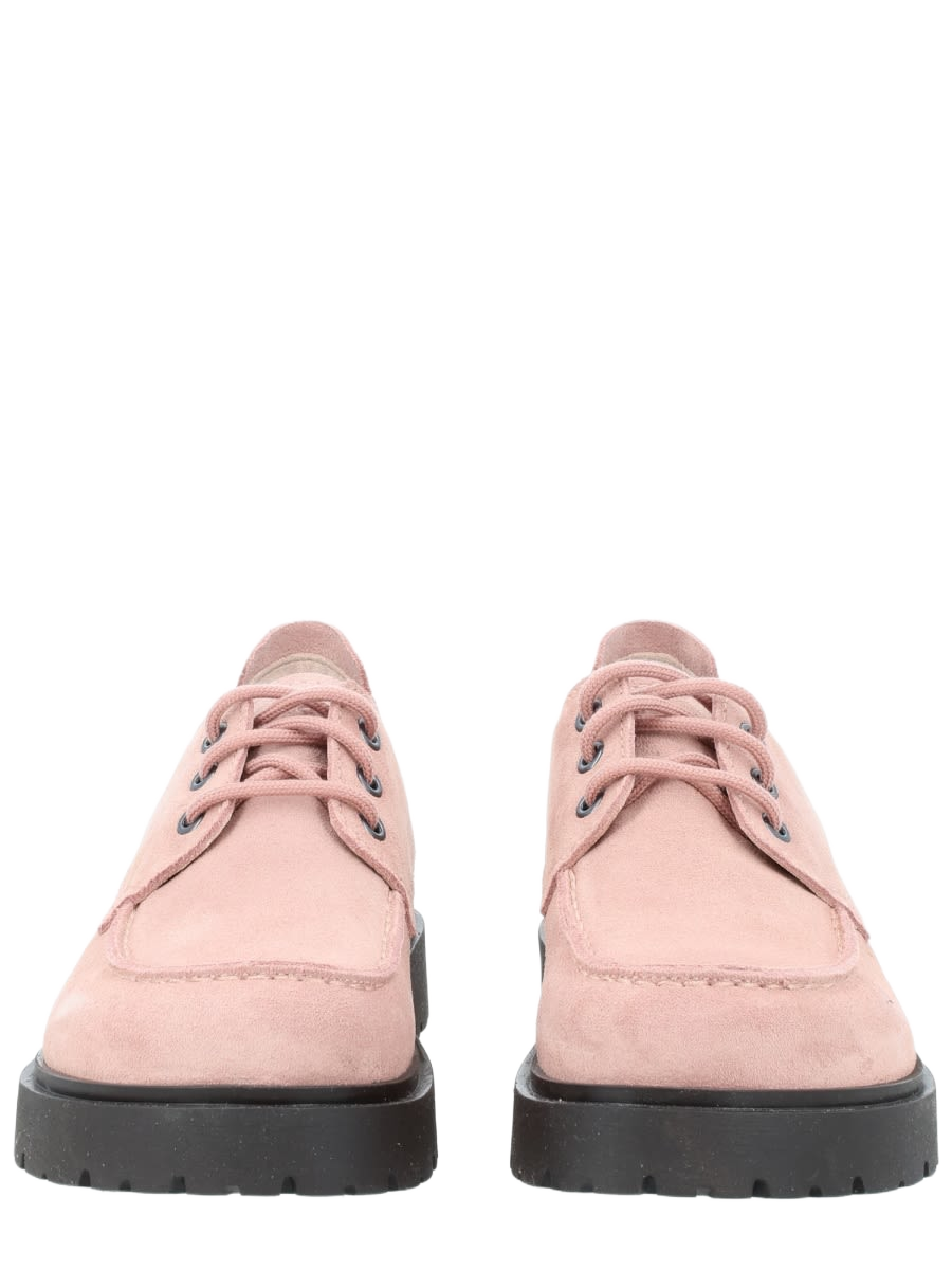 Mocassino Highwood Moc Lace Low Pink Leather Loafers