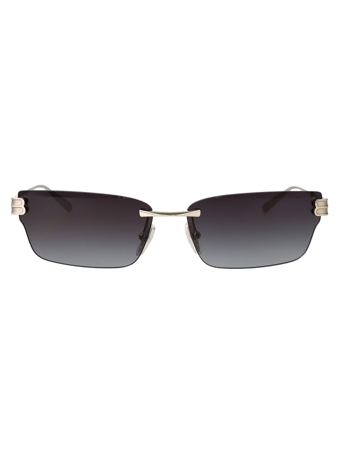 Bb0487s Silver-silver-smoke Metal Sunglasses